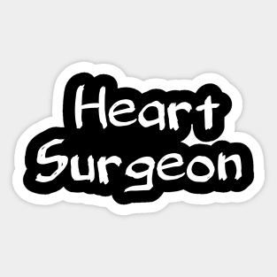 Heart surgeon Sticker